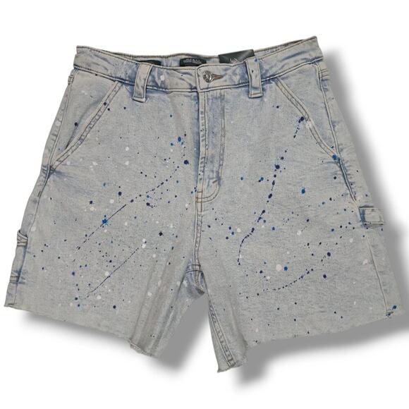 Wild Fable Women's highest rise Paint splatter utility shorts  - size 12/31 - Picture 1 of 9